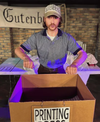 Millbrook Playhouse continues ‘Gutenberg! The Musical!’ this week